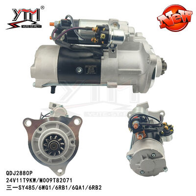 Motore di avvio QDJ2880P per SY485 24V 11T 9KW M009T82071