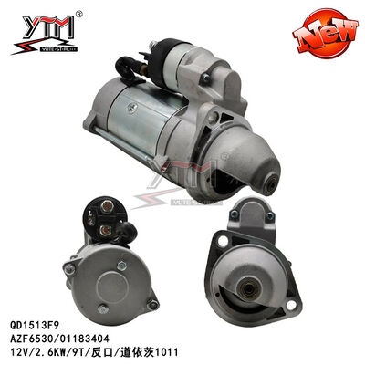 QD1513F9 motore di avvio 12V 2.6KW 9T per Deutz 1011 AZF6530 01183404