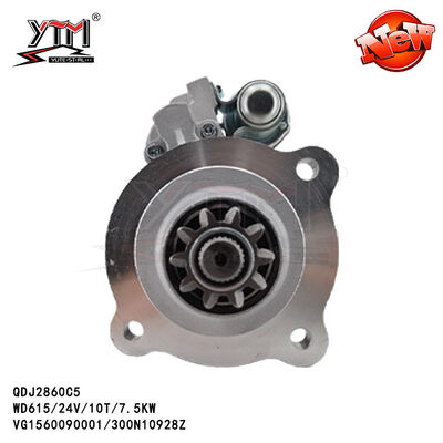 WD615 24V motor starter per Weichai W618 HOWO SINOTRUK ZZ3325N VG1560090001 300N10928Z QDJ2860C5