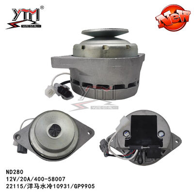 ALTERNATOR ND280 22115 10931/GP9905/12V/20A/400-58007 per Yanmar raffreddamento ad acqua
