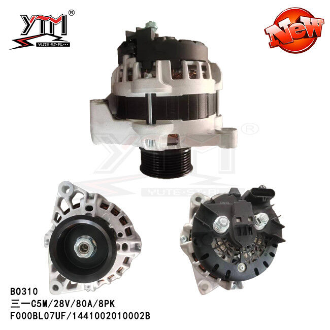 28V 80A alternatore per camion pesanti per Sany 141002010002B,F000BL07UF