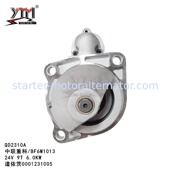 QD2310A 6.0KW 1013 BF6M1013 Electric Starter Motor 0001231005 For Deutz Zoomlion